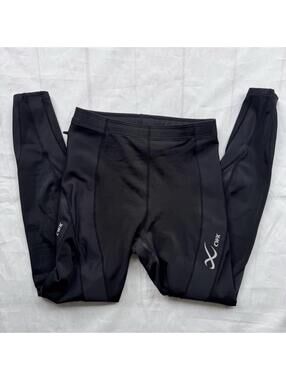 CW-X Endurance Pro Women's Size Medium Black Compression Running Tights M Suppor